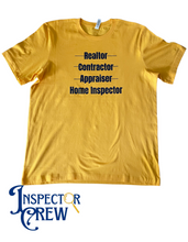 Load image into Gallery viewer, INSPECTOR CREW &quot;CROSS OUT&quot; SPRING TEE
