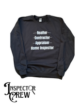 Load image into Gallery viewer, INSPECTOR CREW &quot;HOME INSPECTOR CROSS OUT&quot; SWEATSHIRT
